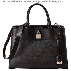 Michael Kors Gramercy Leather Satchel